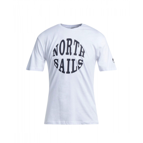 Ανδρική Μπλούζα North Sails SS W/Graphic White TNW066