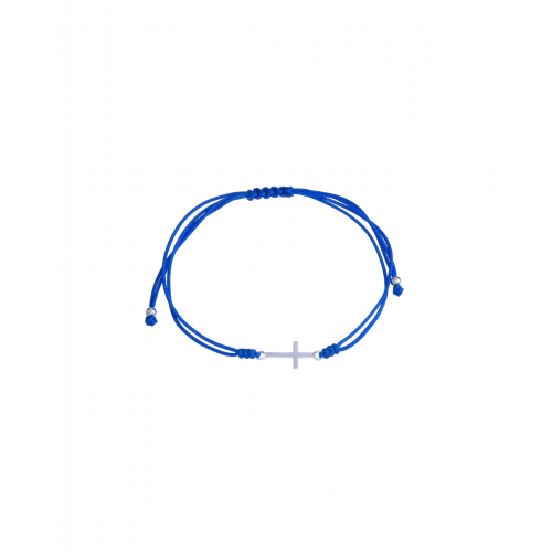 Handmade Silver Cross Bracelet BSC925