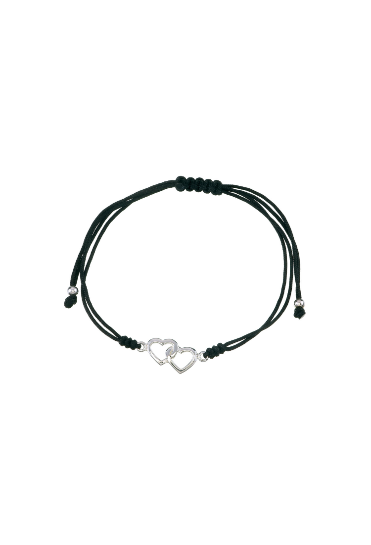 Handmade Silver Hearts Bracelet BSH922 Handmade Silver Hearts Bracelet BSH922
