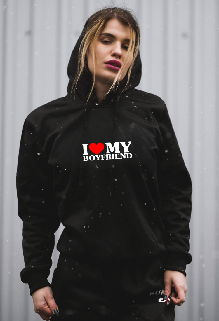 Sweatshirt I Love My Boyfriend MFF057