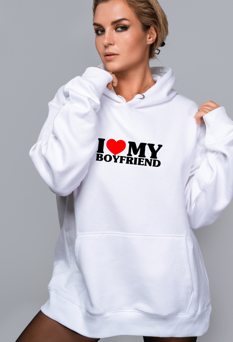 Sweatshirt I Love My Boyfriend MFF057