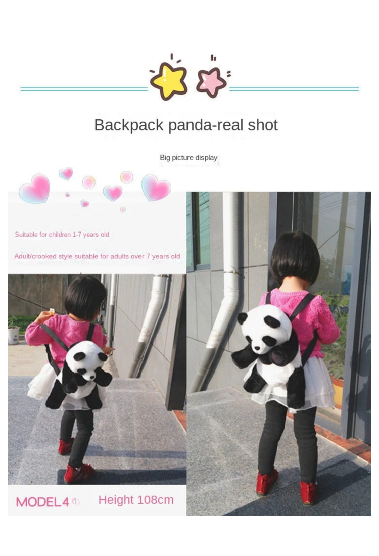 Backpack Panda Bag BPP555
