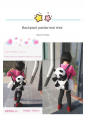 Backpack Panda Bag BPP555