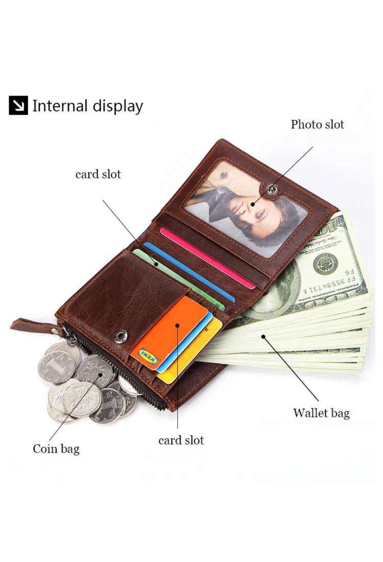 Men's Wallet with Clasp BML410