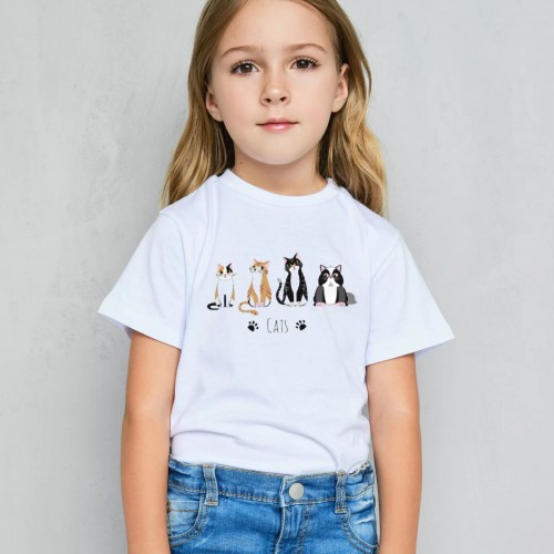 Children's Blouse Cats ASA372