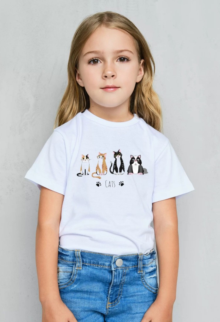 Children's Blouse Cats ASA372 Children's Blouse Cats ASA372