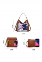 Women's Shoulder Bag / Crossbody Set 3 in 1 with Wallet WBC359