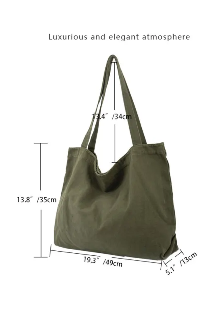 Women's Shoulder Shoulder Bag Shopper Canvas WBC358