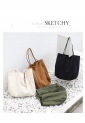 Women's Shoulder Shoulder Bag Shopper Canvas WBC358