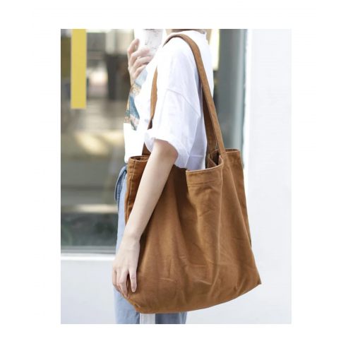 Γυναικεία Τσάντα Ώμου Shopper Καμβάς  WBC358
