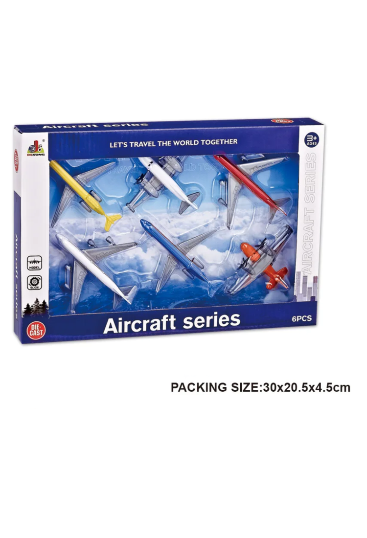 Airplanes Collection 6 pcs. Toy KTA648