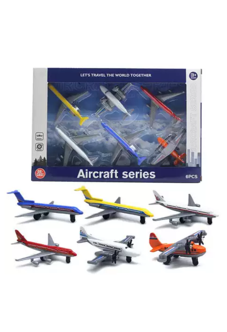 Airplanes Collection 6 pcs. Toy KTA648