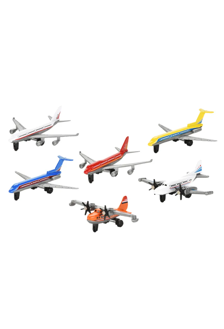 Airplanes Collection 6 pcs. Toy KTA648