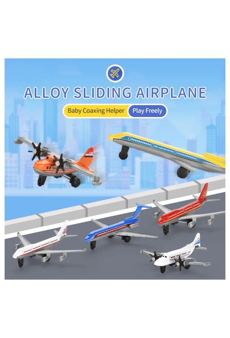 Airplanes Collection 6 pcs. Toy KTA648