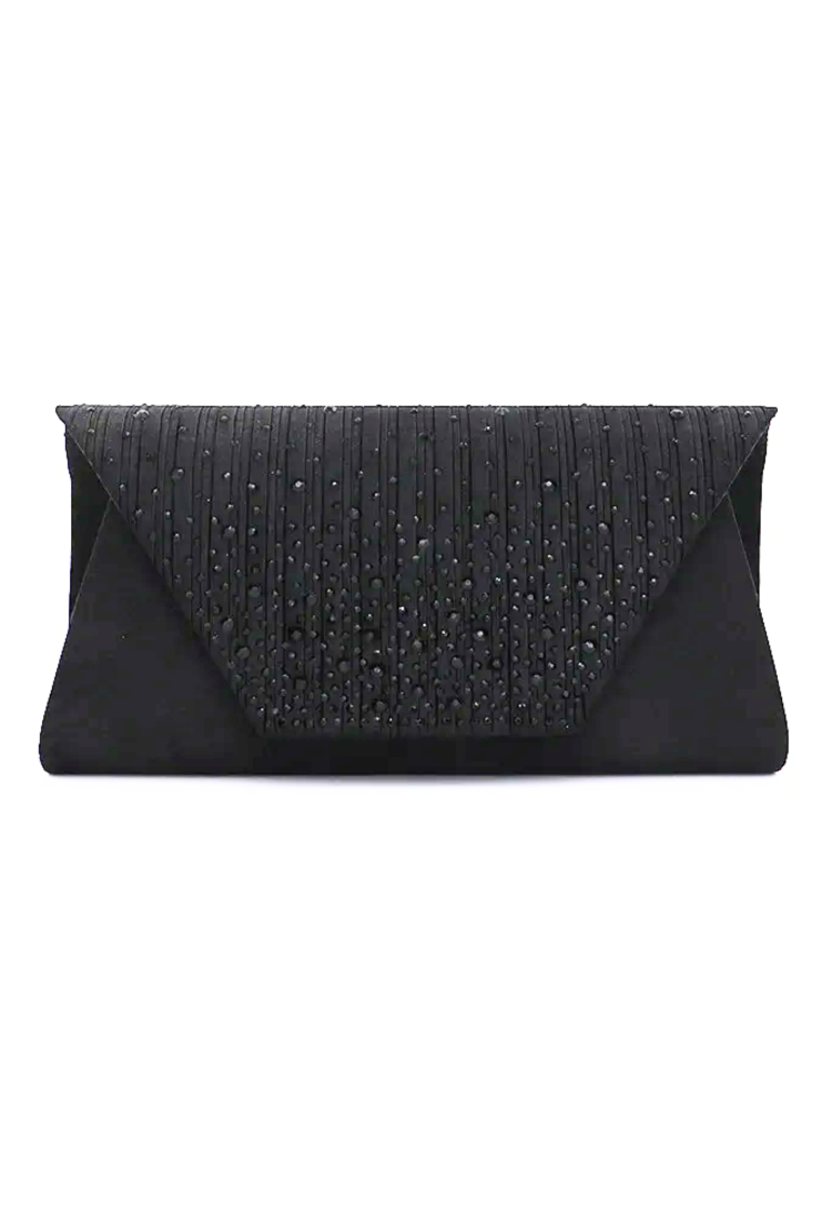 Τσαντάκι Βραδινό Clutch με Στραζ BWN709