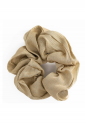 Ribbon Hair Ribbon Scrunchie Embossed Satin HBE646-3