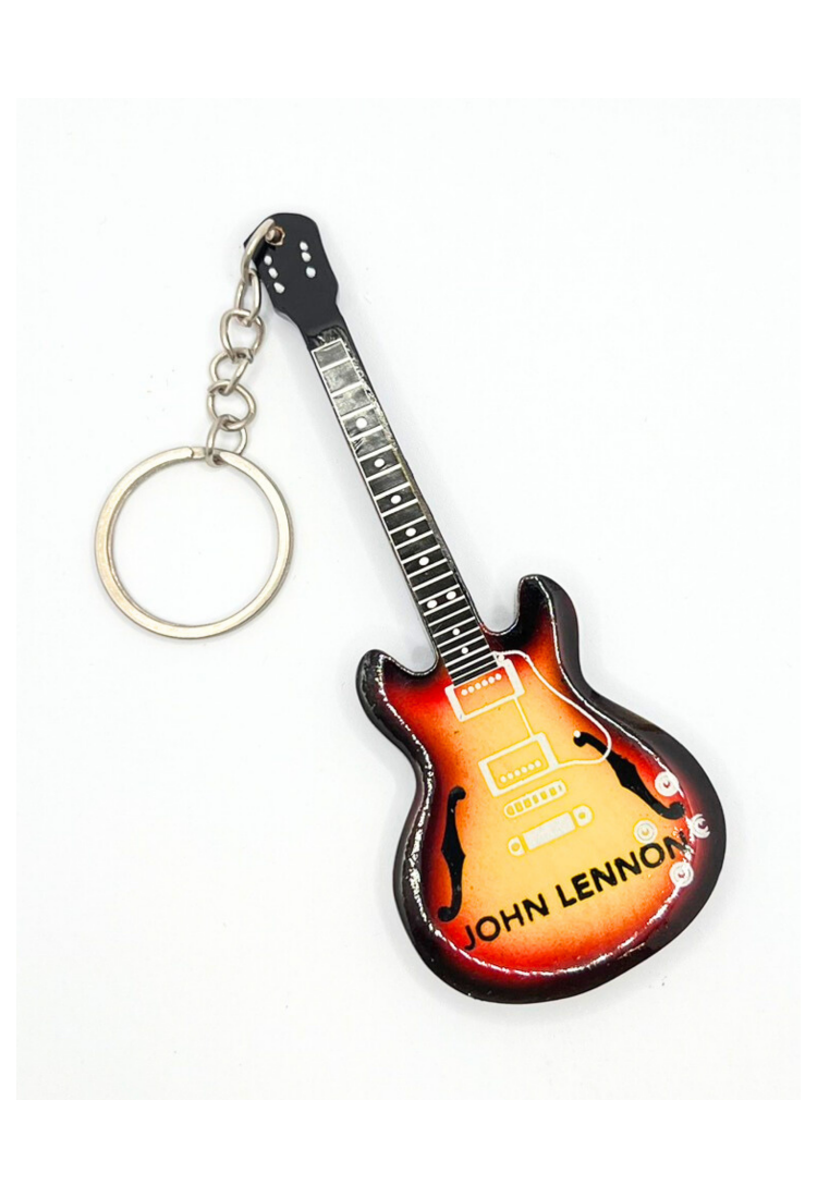 Guitar Keyring / Magnet John Lennon LKR989