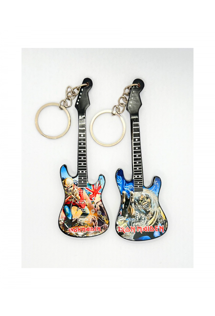 Guitar Keychain Iron Maiden IKR992-K