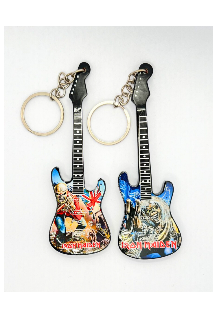 Guitar Keychain Iron Maiden IKR992-K