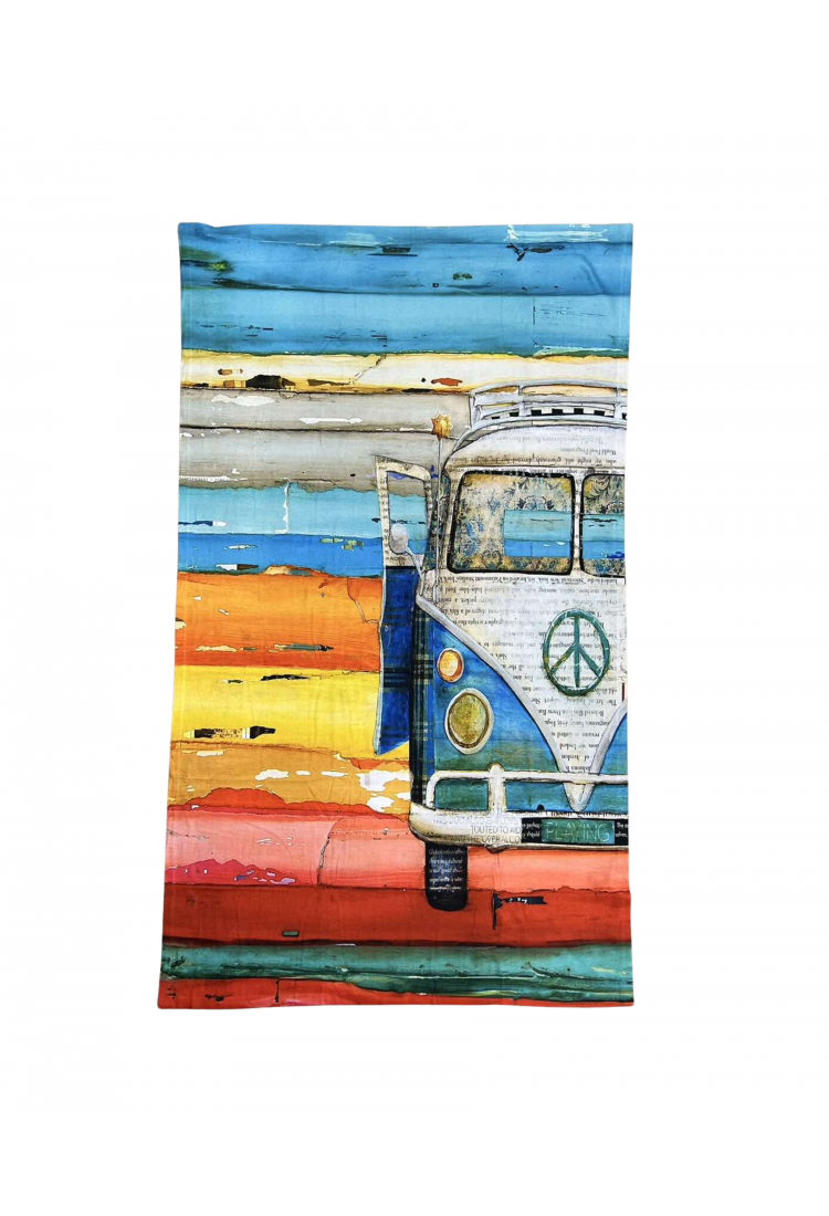 Volkswagen Minibus Beach Towel TAI193-7