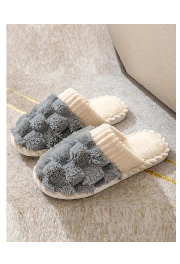 Two-tone slippers 525066