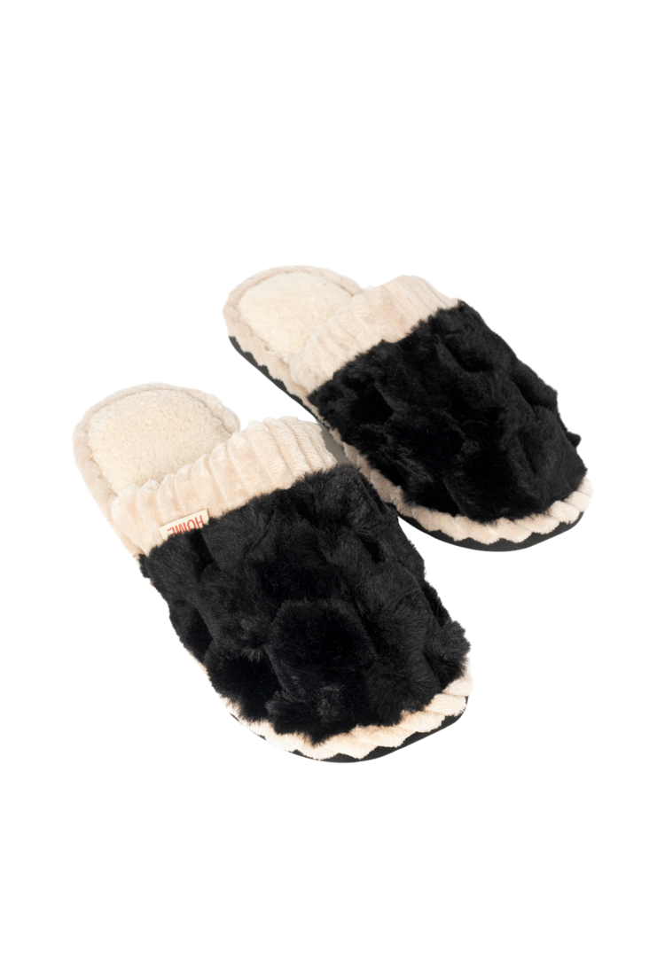 Two-tone slippers 525066