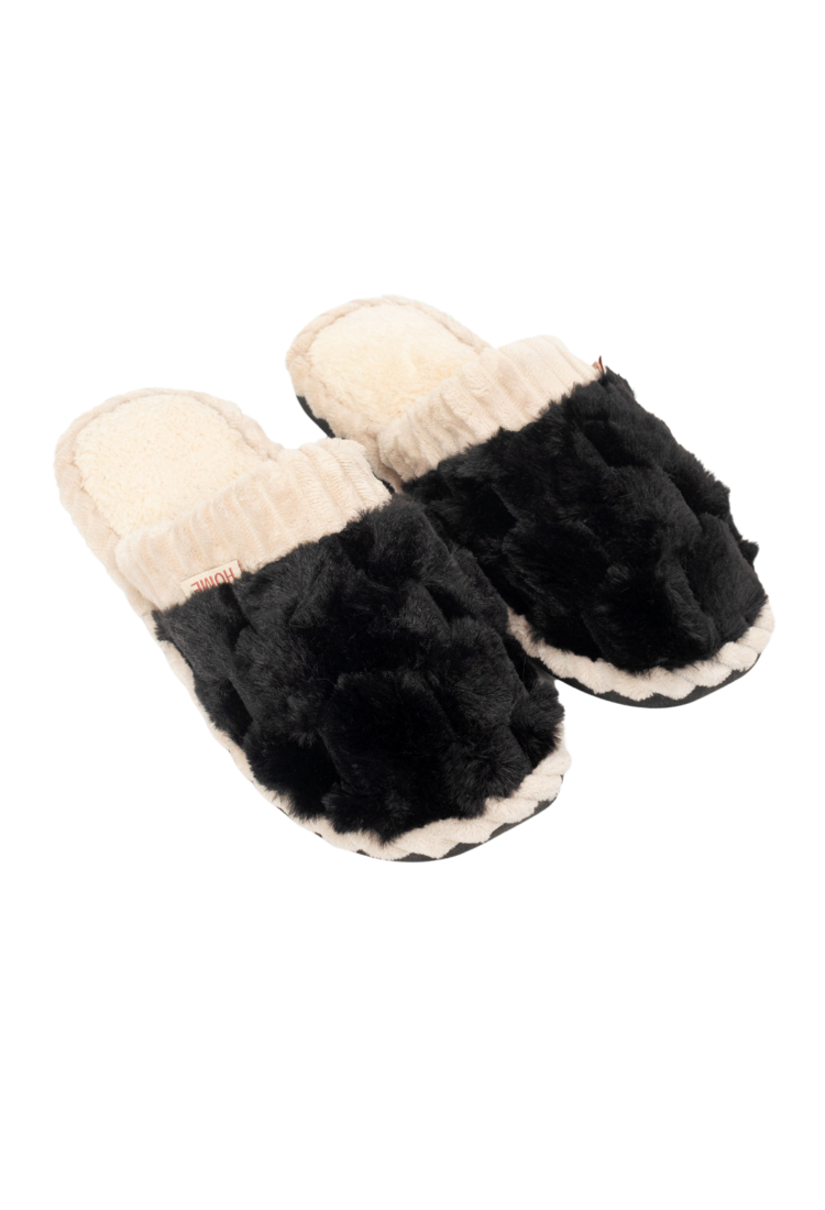 Two-tone slippers 525066