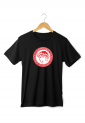 Men's T-shirt Red and white MTO306