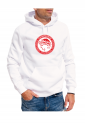 Men's Sweatshirt Red and White MFO306