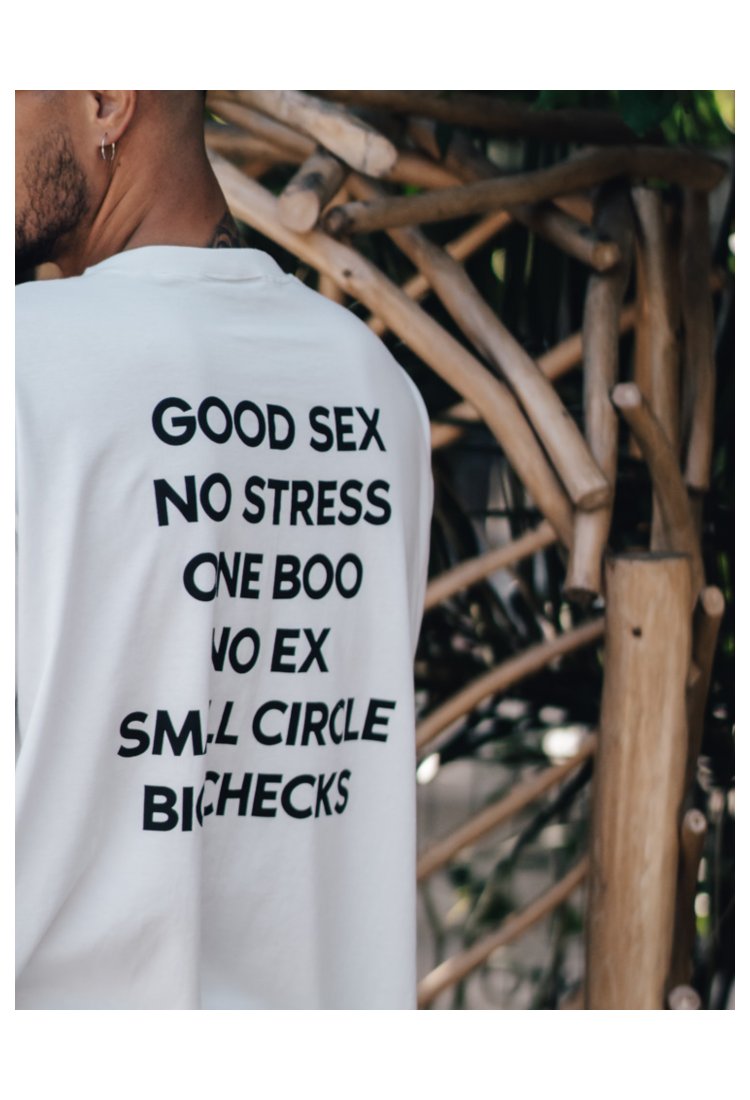 Men's T-Shirt With Print On The Back NO89 Men's T-Shirt With Print On The Back NO89