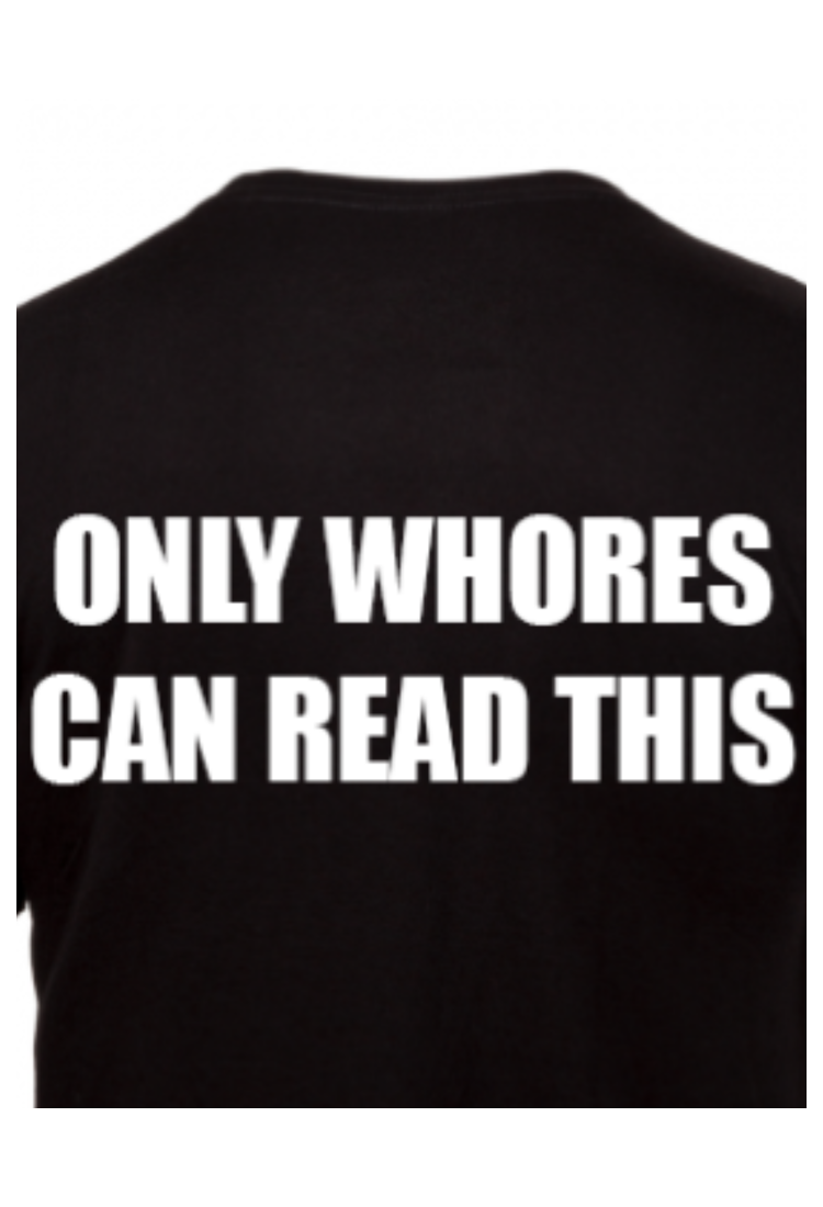 Men's T-Shirt With Print On The Back ON552