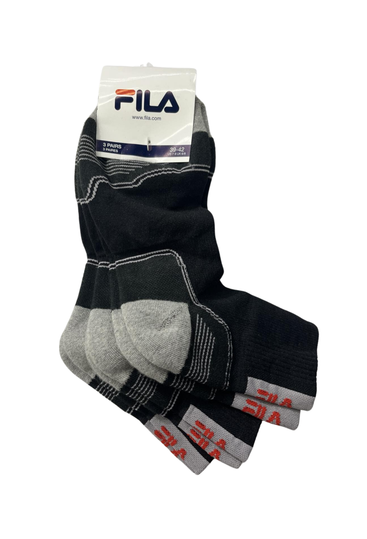 Fila Socks Set 3 Pairs FIL76 Fila Socks Set 3 Pairs FIL76