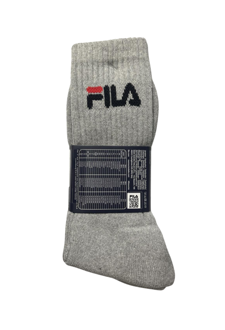 Fila Socks Set 3 Pairs FIL026 Fila Socks Set 3 Pairs FIL026