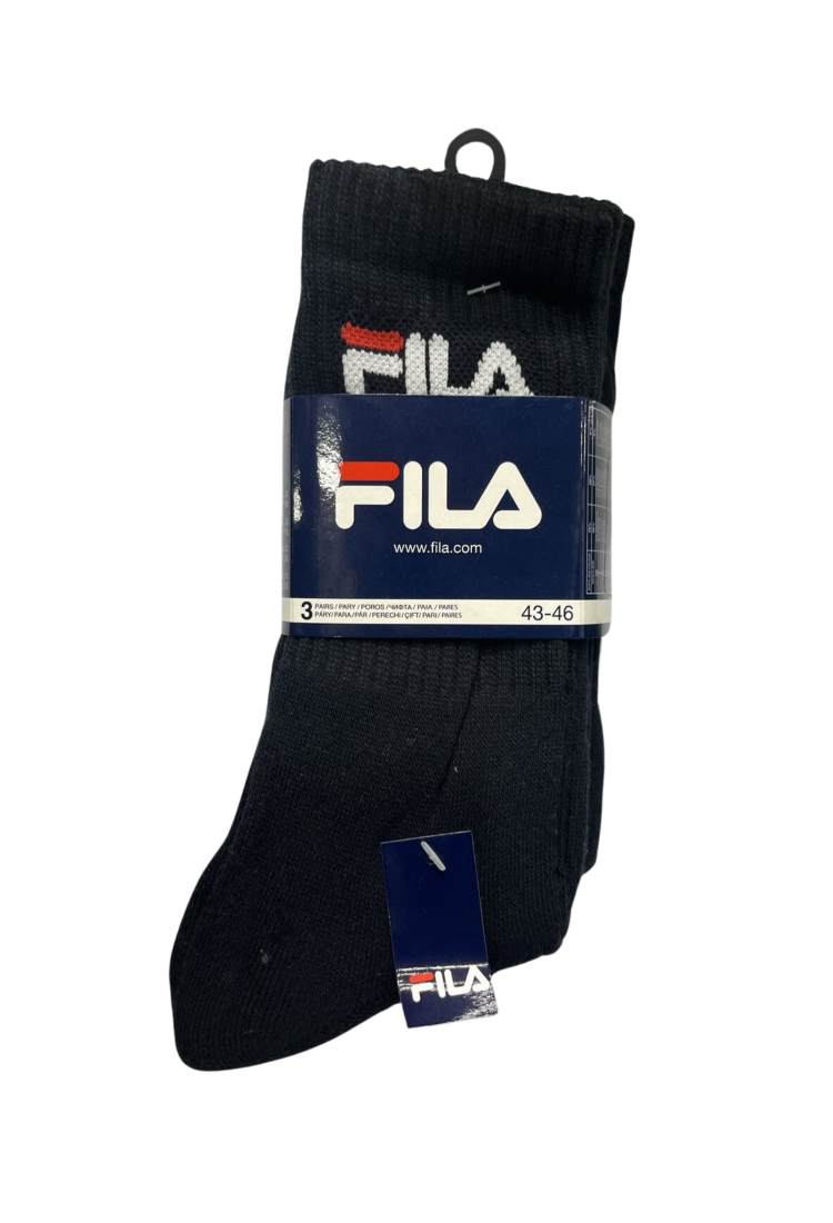 Fila Socks Set 3 Pairs FIL026 Fila Socks Set 3 Pairs FIL026