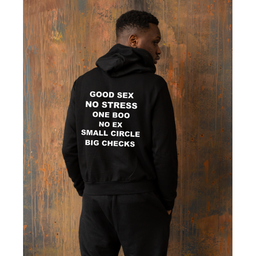 Goode Sex No Stress HOOD89 Printed Sweatshirt