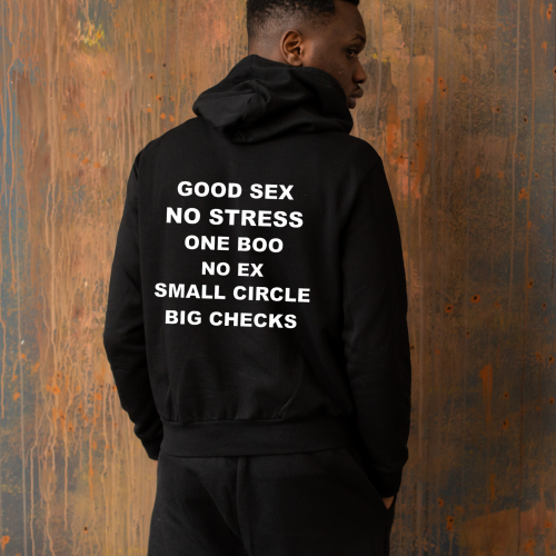 Goode Sex No Stress HOOD89 Printed Sweatshirt