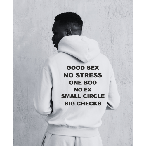 Goode Sex No Stress HOOD89 Printed Sweatshirt