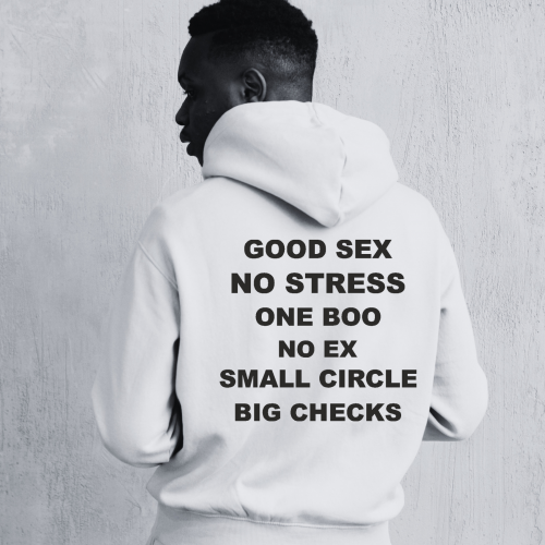 Goode Sex No Stress HOOD89 Printed Sweatshirt