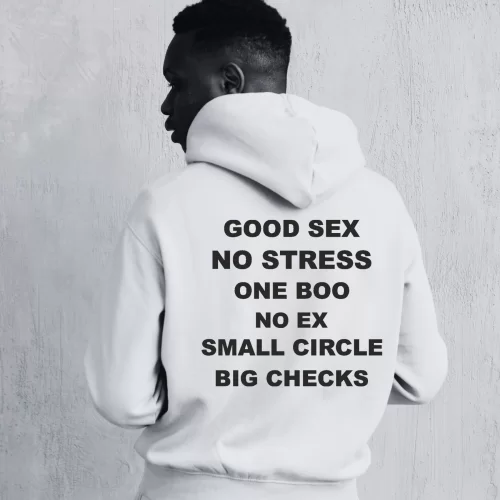 Goode Sex No Stress HOOD89 Printed Sweatshirt