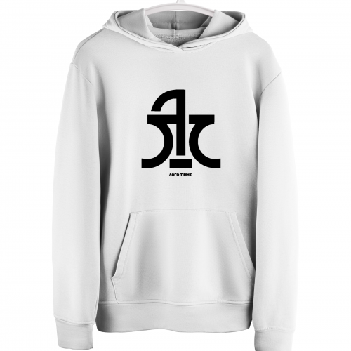 Sweatshirt With Price Tag Print HOOD020
