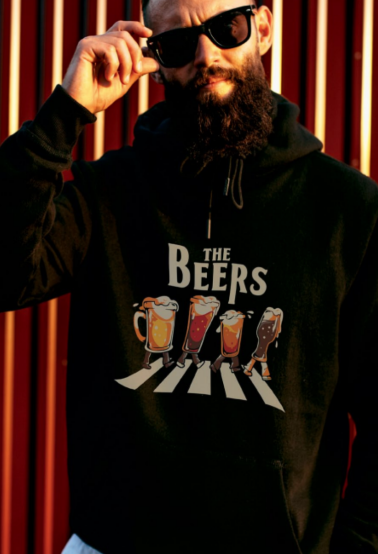 The Beers Printed Sweatshirt HOOD903 The Beers Printed Sweatshirt HOOD903