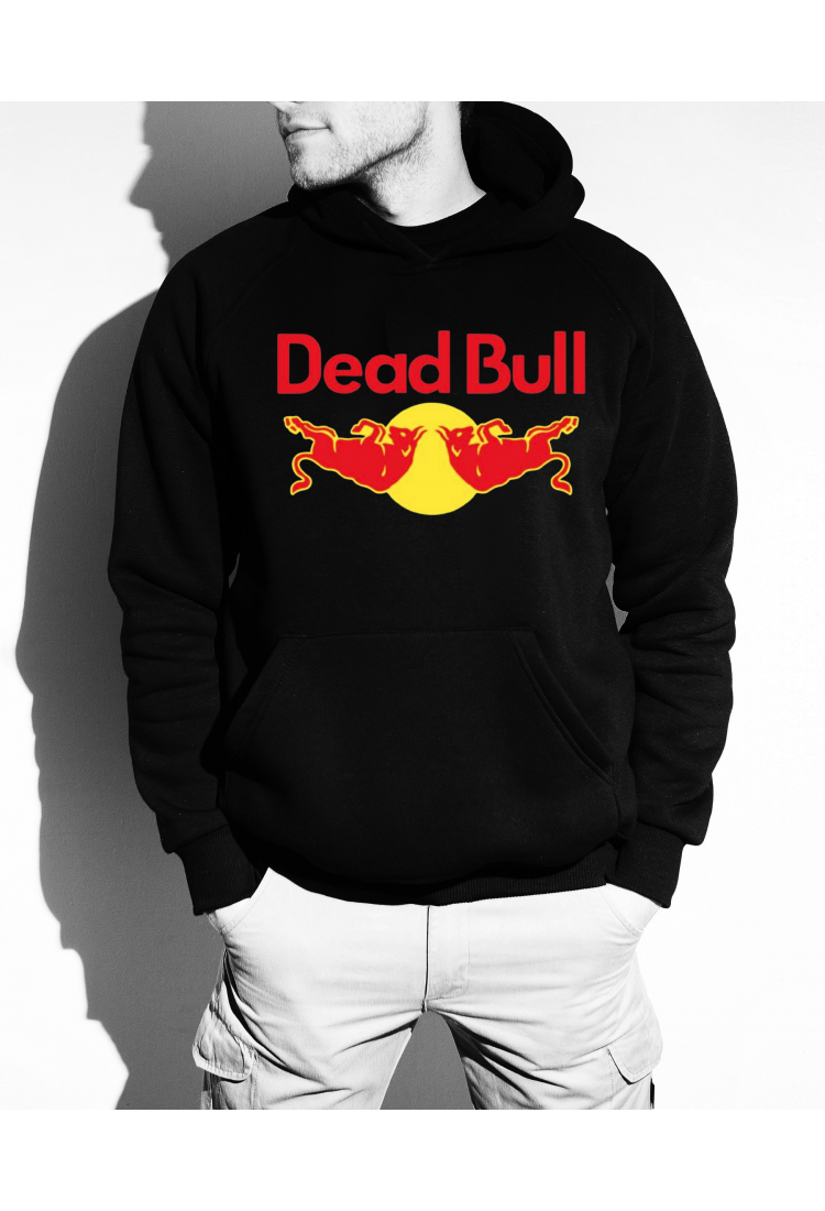 Dead Bull Print Sweatshirt HOOD912