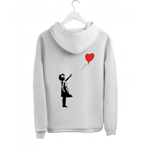 Banksy Print Sweatshirt HOOD916