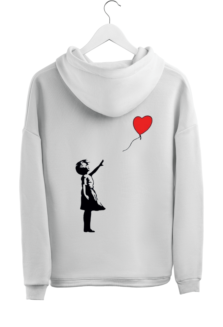 Banksy Print Sweatshirt HOOD916