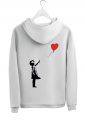 Banksy Print Sweatshirt HOOD916