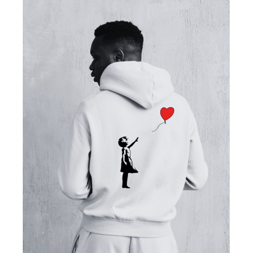 Banksy Print Sweatshirt HOOD916