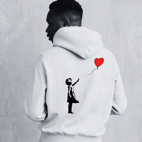 Banksy Print Sweatshirt HOOD916
