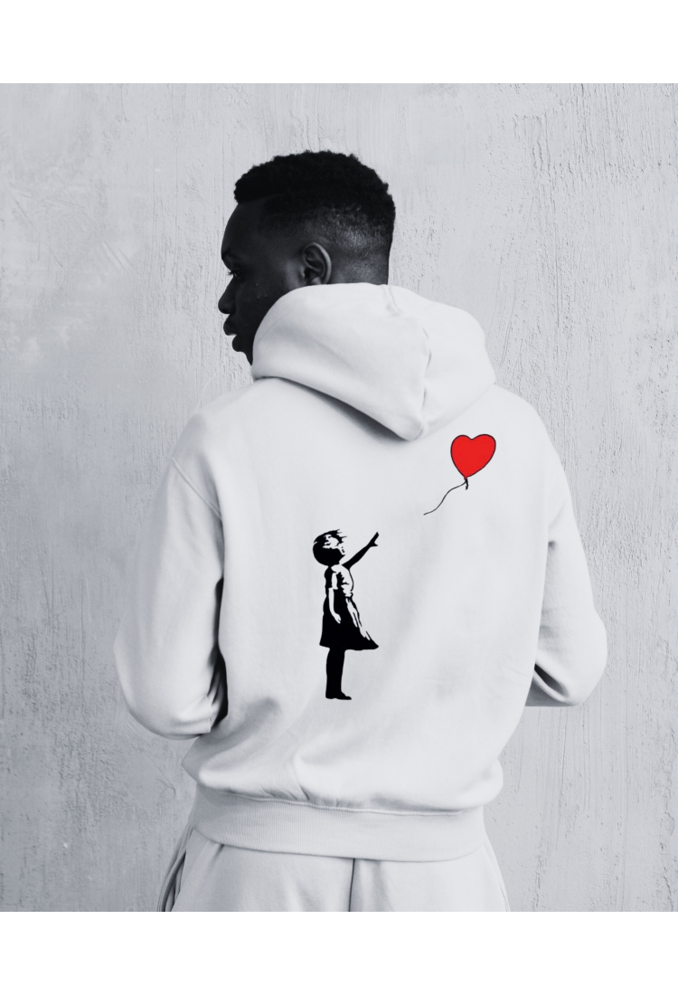 Banksy Print Sweatshirt HOOD916