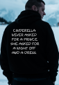 Sweatshirt With Cinderella Never Asked Print HOOD922 Sweatshirt With Cinderella Never Asked Print HOOD922