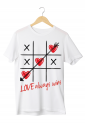 Ανδρική Κοντομάνικη Μπούζα Valentine's day Love Always Wins S5439M